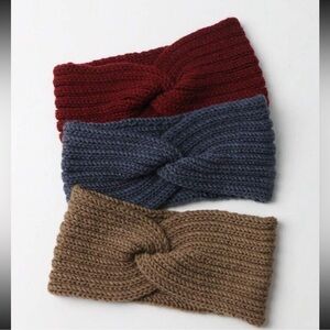 Knitted Earwarmers 3 pack